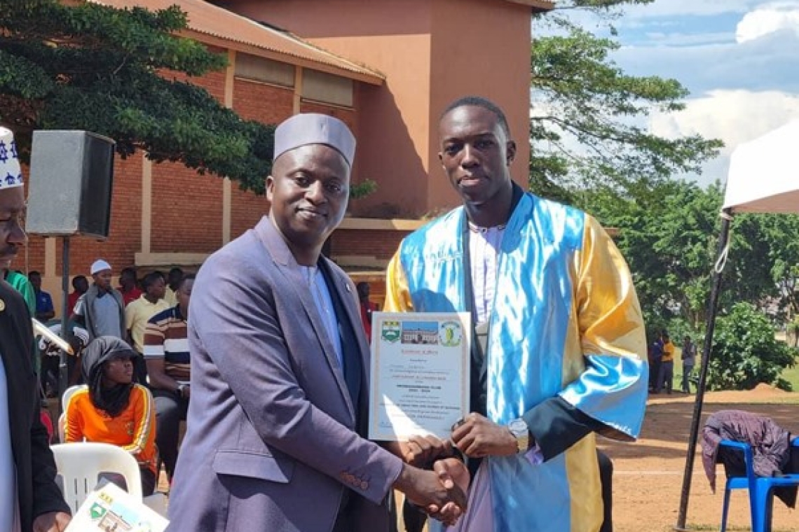 Hon. Lukwago Rashid installing the new Chairperson Image